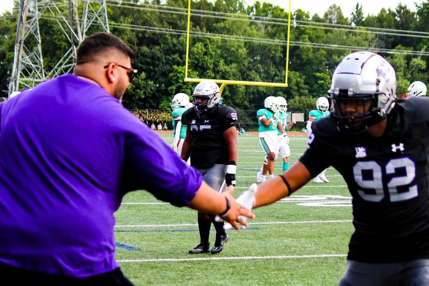 Burlington Stampeders sideline